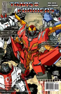 Cover of The Transformers #2