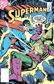 Cover of Superman #412