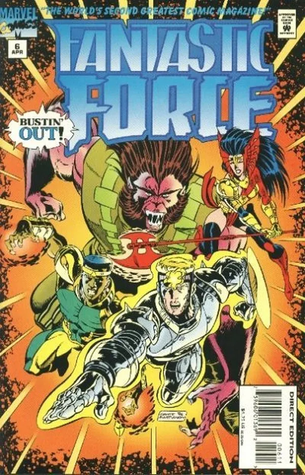 Cover of Fantastic Force #6