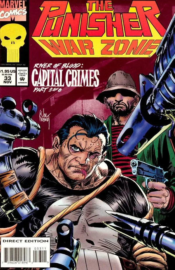Cover of The Punisher: War Zone #33