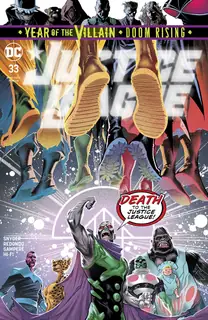 Cover of Justice League #33