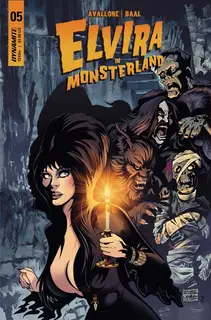 Cover of Elvira in Monsterland #5