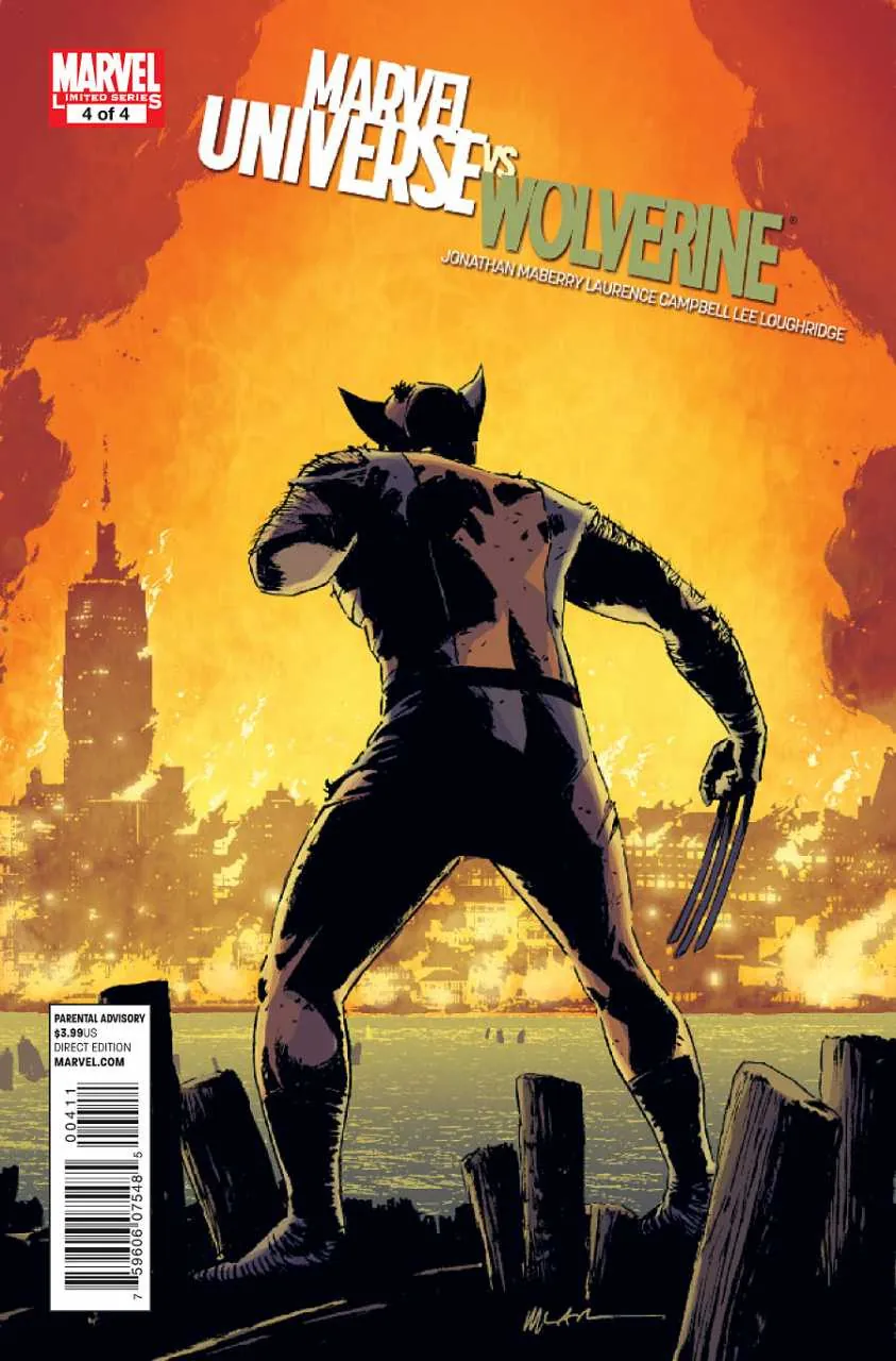 Cover of Marvel Universe vs. Wolverine #4
