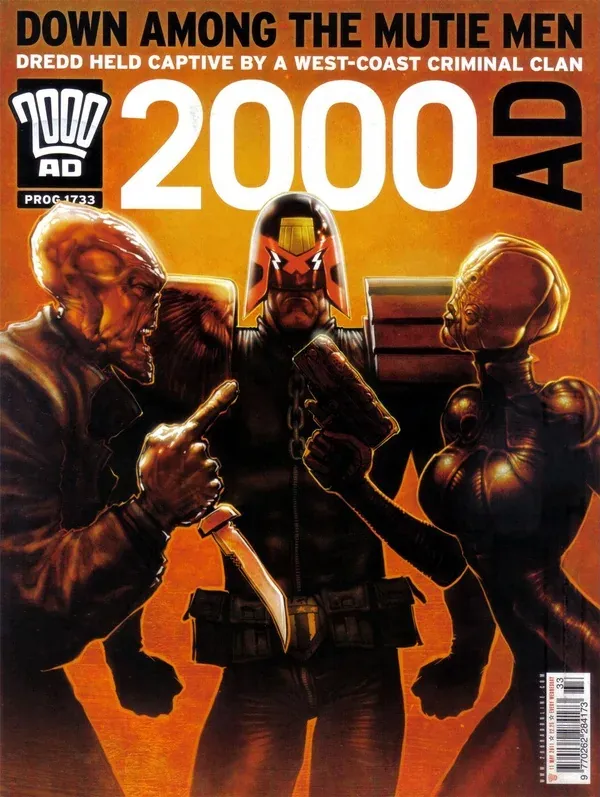 Cover of 2000 AD #1733