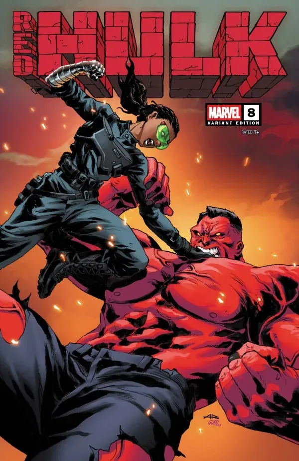 Cover of Red Hulk #8