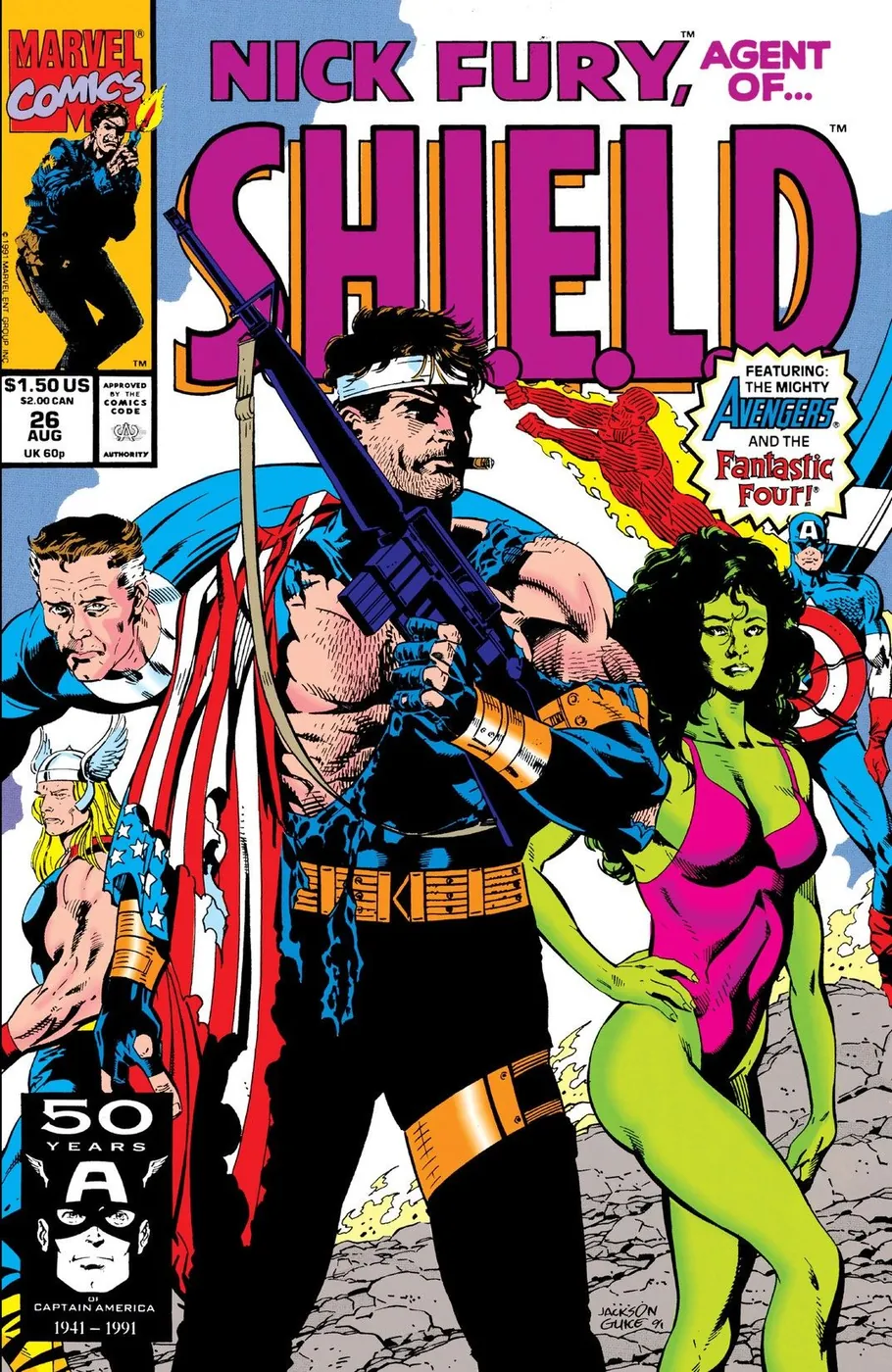 Cover of Nick Fury, Agent of S.H.I.E.L.D. #26