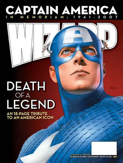Cover of Wizard: The Comics Magazine #187