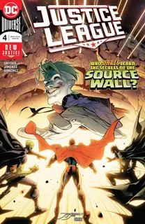 Cover of Justice League #4