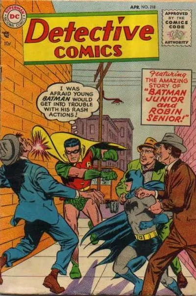 Cover of Detective Comics #218