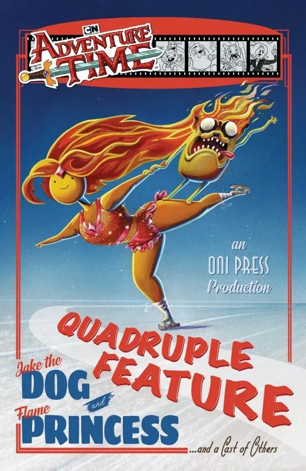 Cover of Adventure Time: Quadruple Feature #1