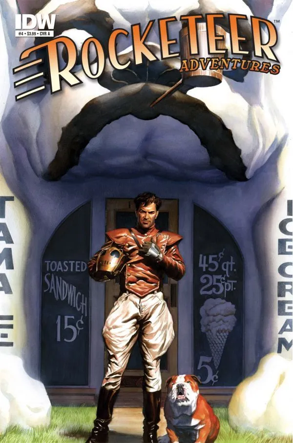Cover of Rocketeer Adventures #4