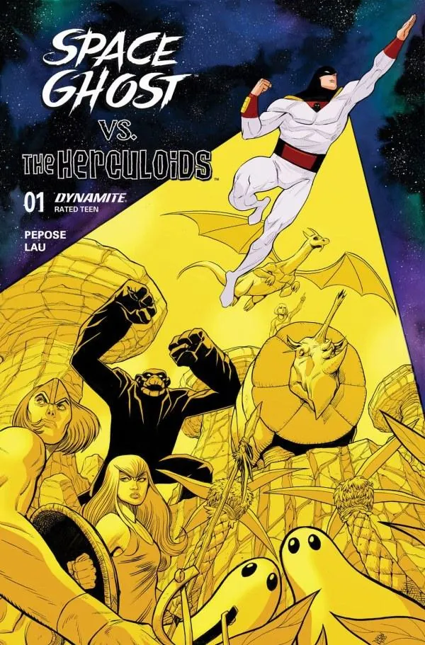 Cover of Space Ghost vs. the Herculoids #1