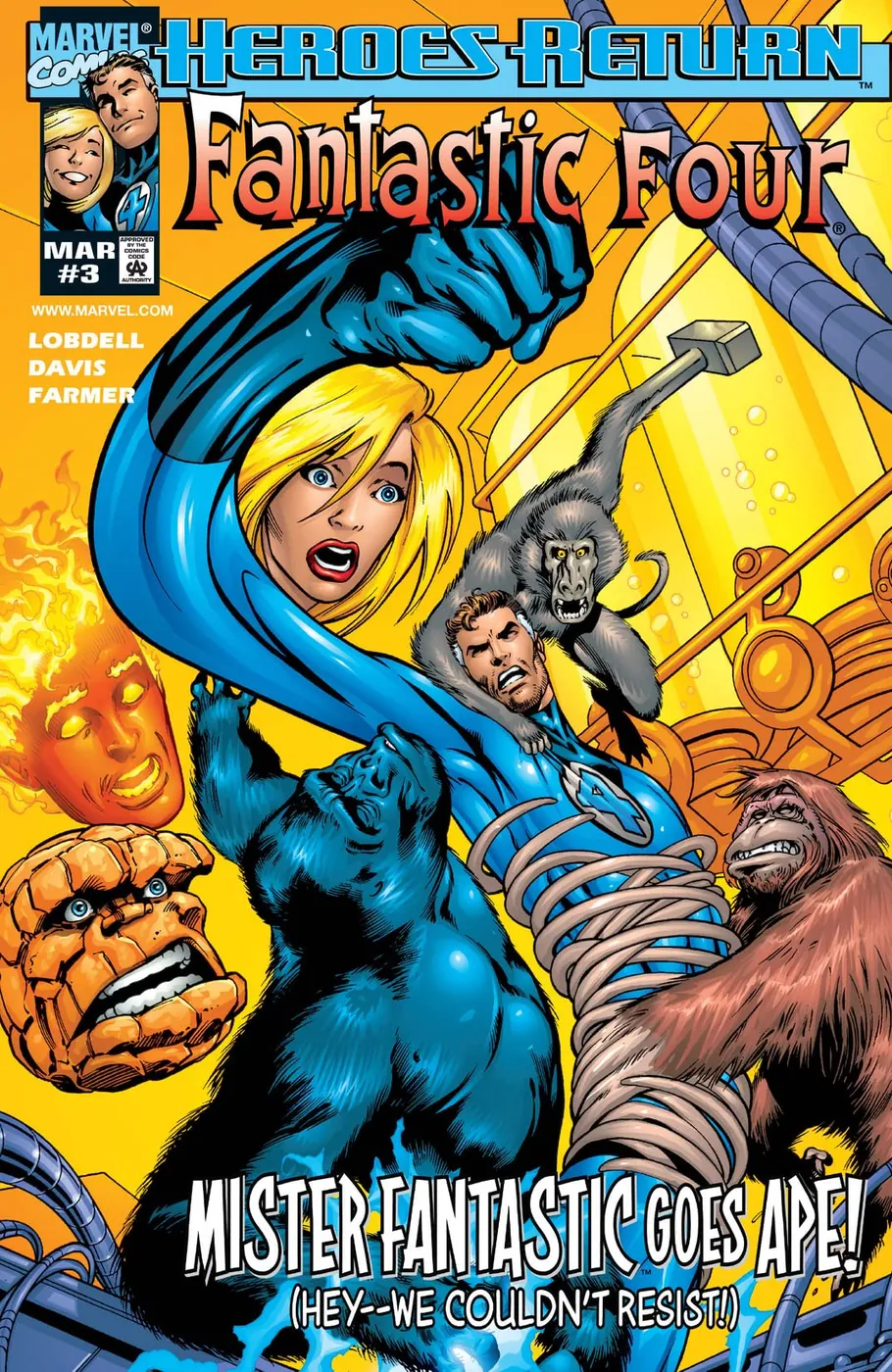 Cover of Fantastic Four #3