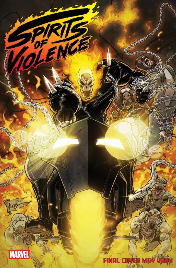 Cover of Spirits of Violence #4