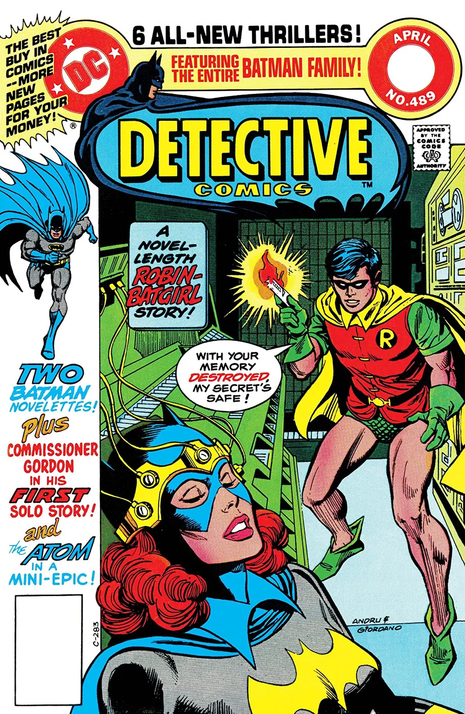 Cover of Detective Comics #489