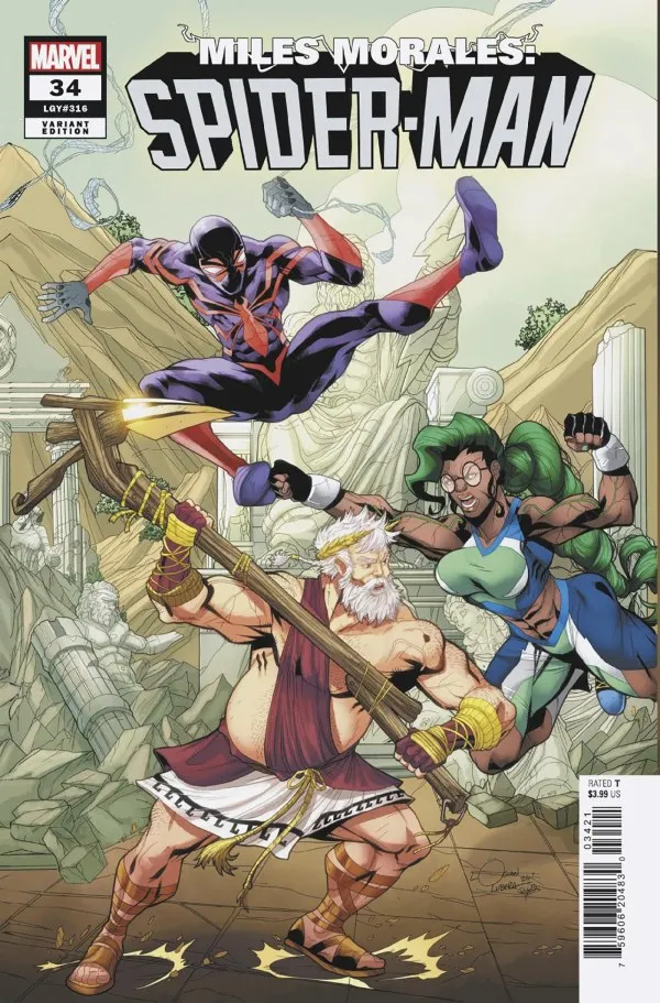 Cover of Miles Morales: Spider-Man #34 (316)