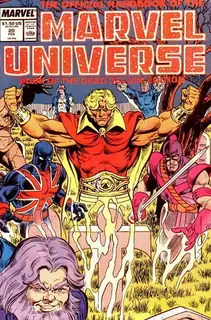 Cover of The Official Handbook of the Marvel Universe #20