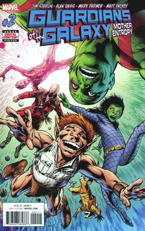 Cover of Guardians of the Galaxy: Mother Entropy #2