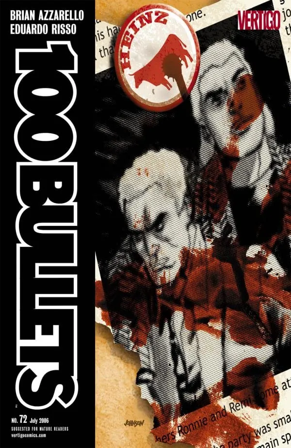 Cover of 100 Bullets #72