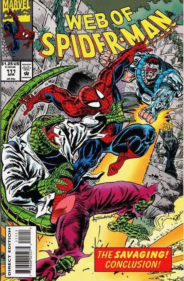 Cover of Web of Spider-Man #111