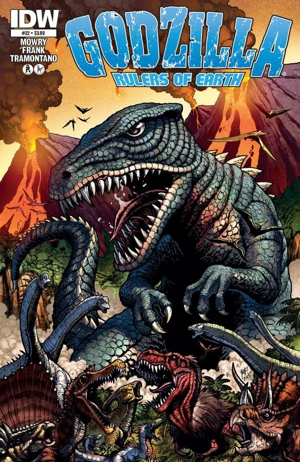 Cover of Godzilla: Rulers of Earth #22