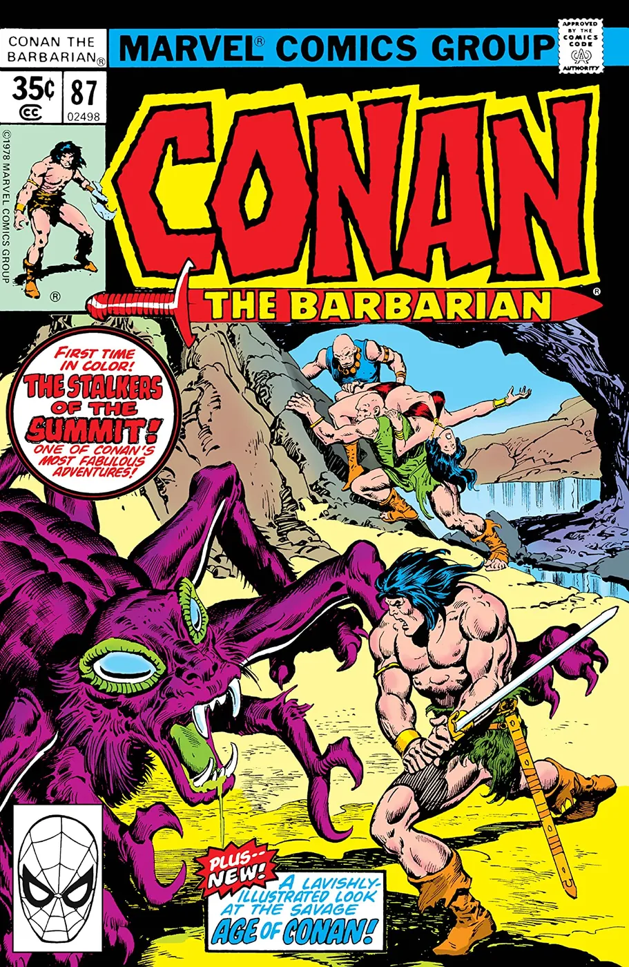Cover of Conan the Barbarian #87