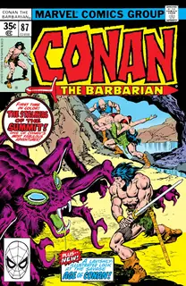 Cover of Conan the Barbarian #87