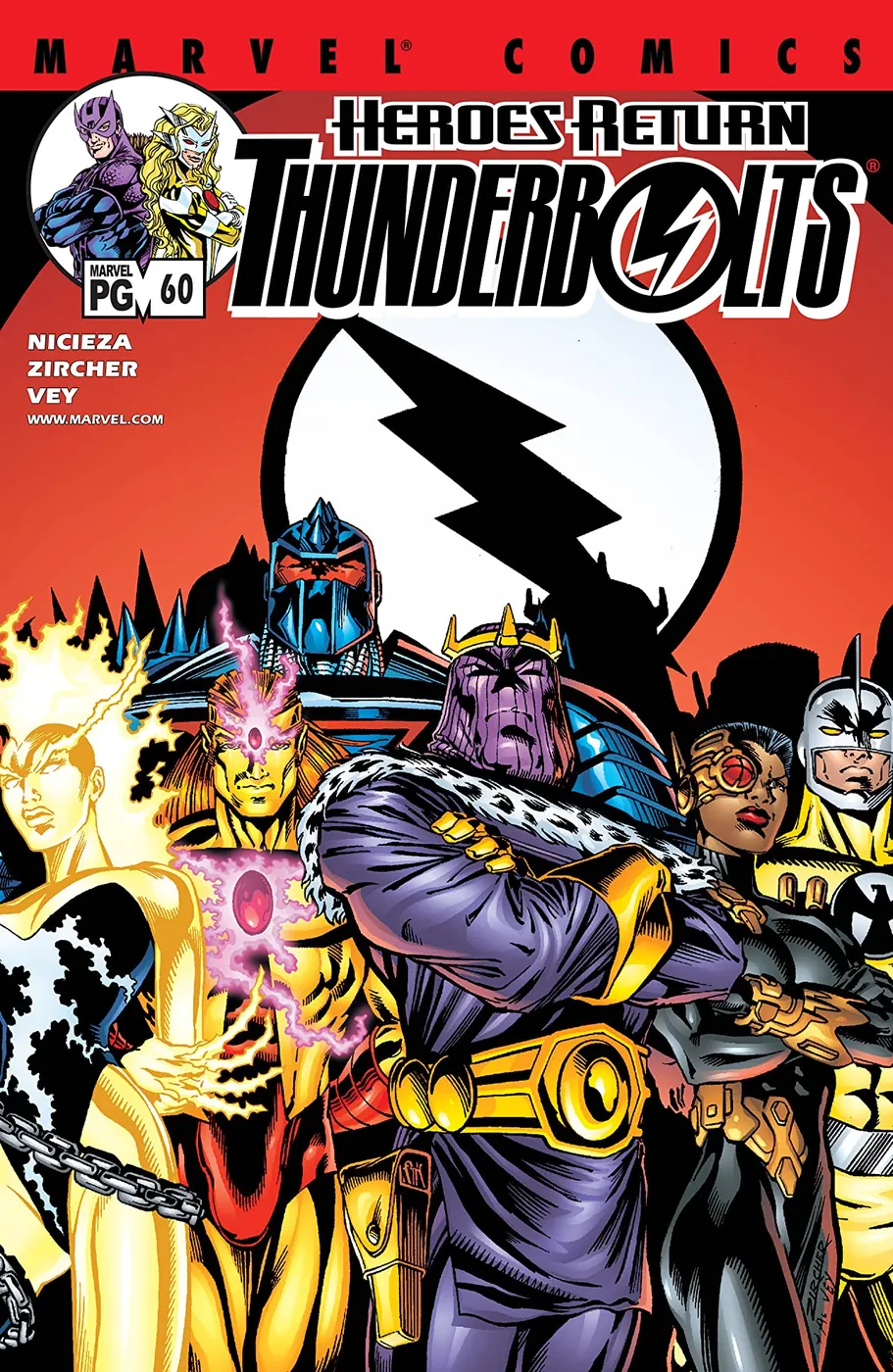 Cover of Thunderbolts #60