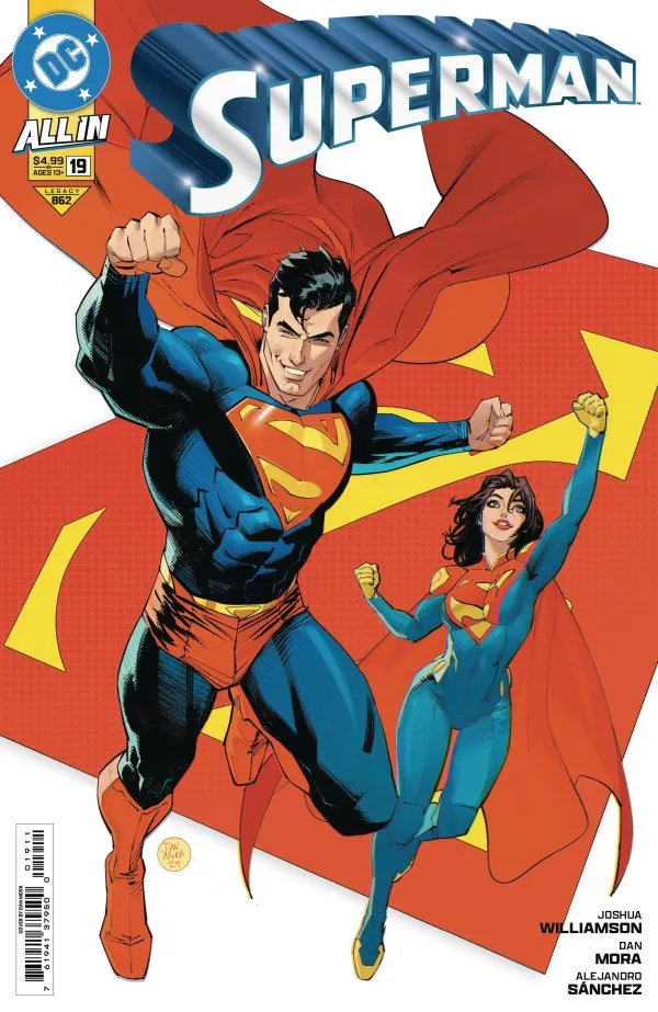 Cover of Superman #19 (862)