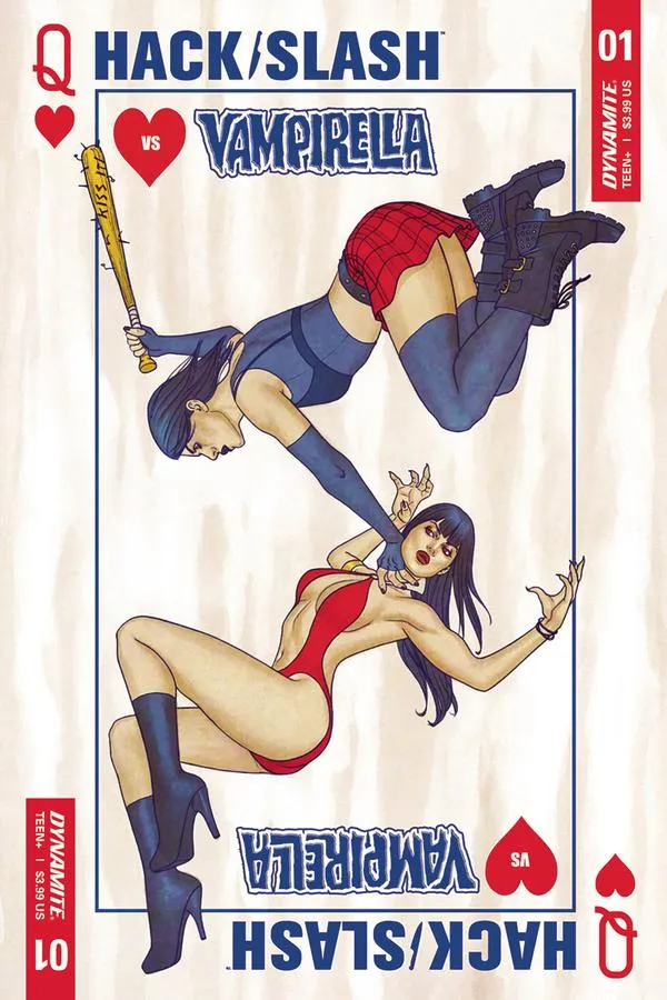 Cover of Hack/Slash vs. Vampirella #1