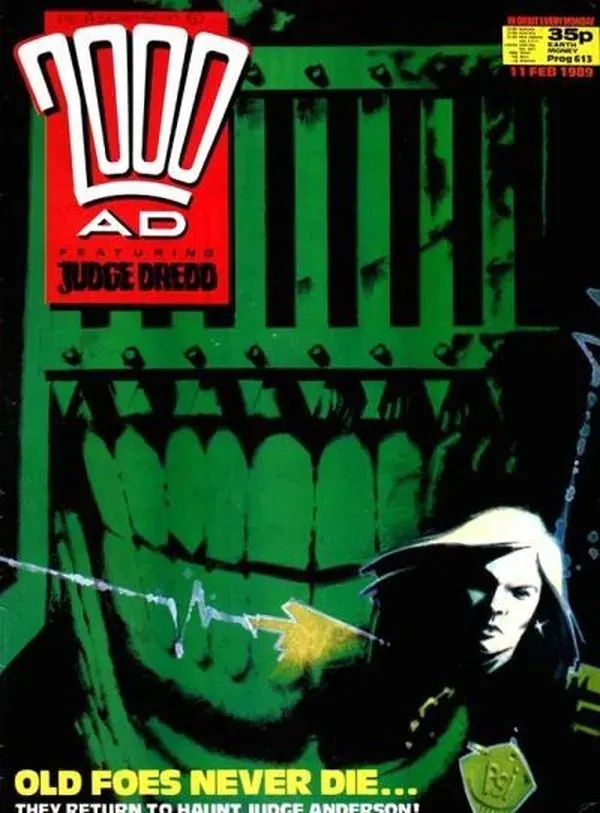 Cover of 2000 AD #613