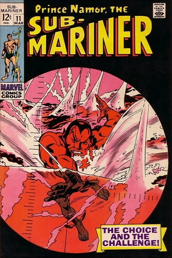 Cover of Sub-Mariner #11