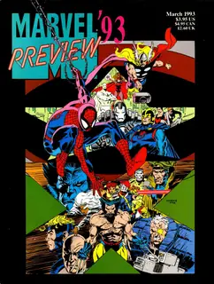 Cover of Marvel Preview 1993 #1
