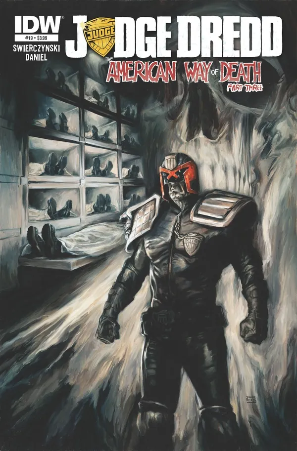 Cover of Judge Dredd #19