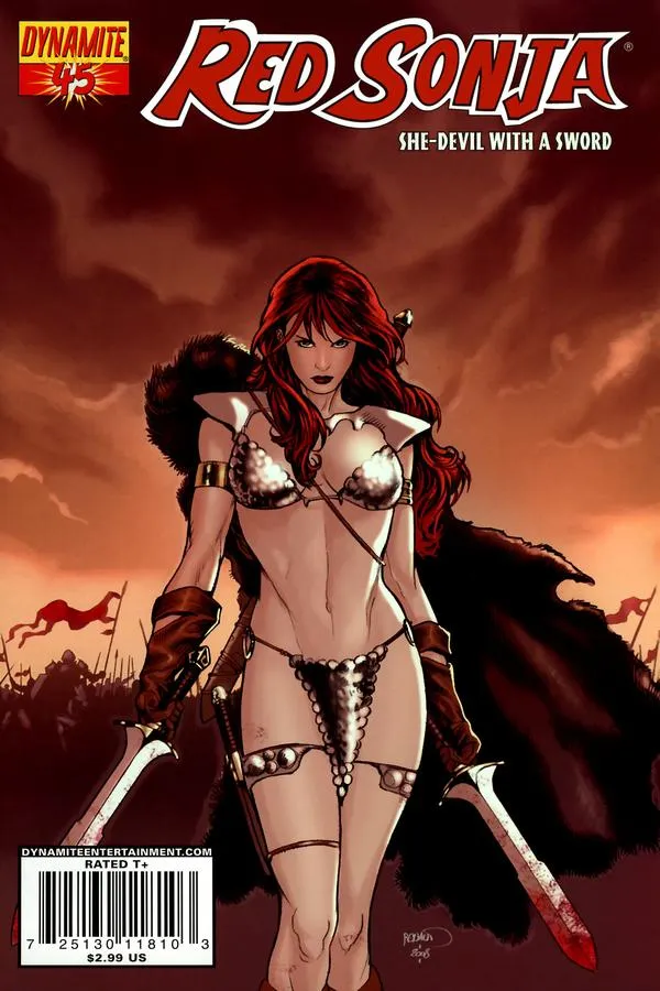 Cover of Red Sonja #45