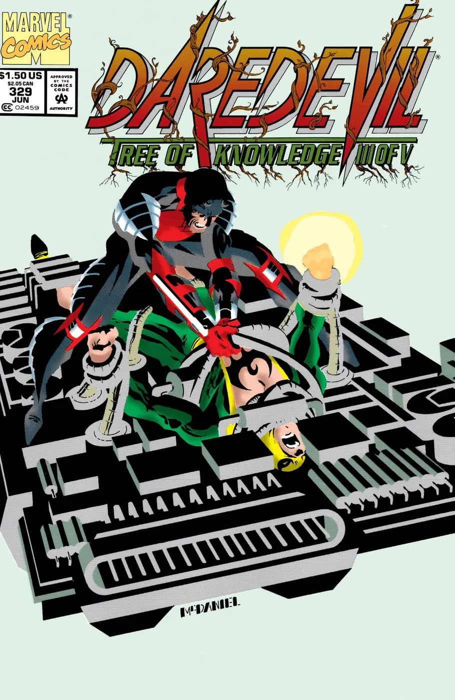 Cover of Daredevil #329