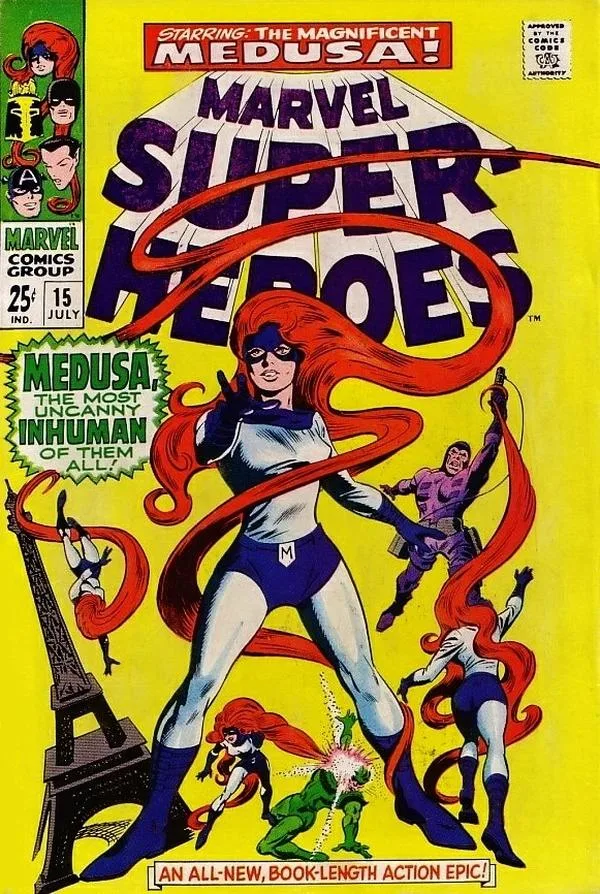 Cover of Marvel Super-Heroes #15