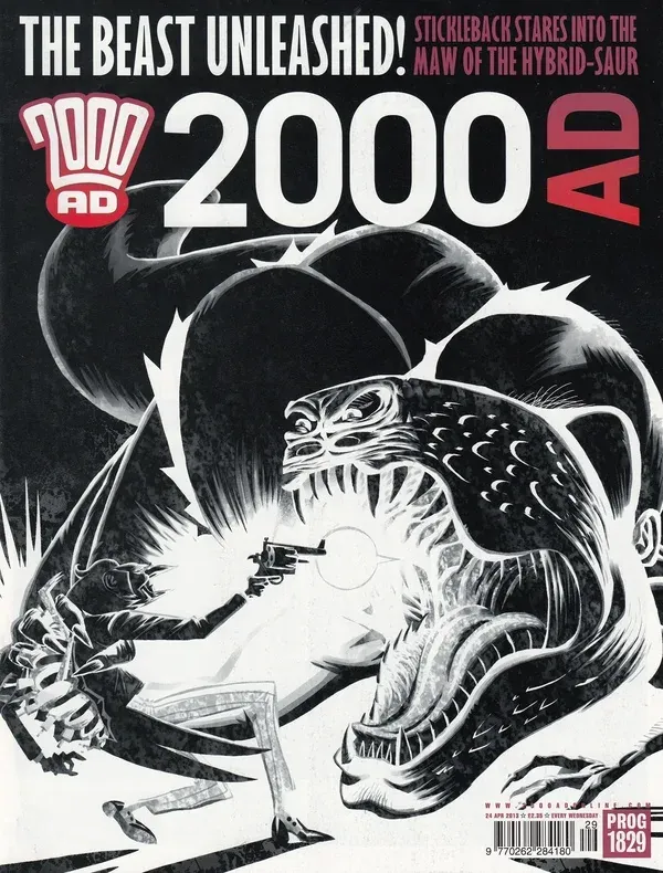 Cover of 2000 AD #1829