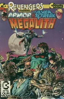 Cover of The Revengers Featuring Megalith #4