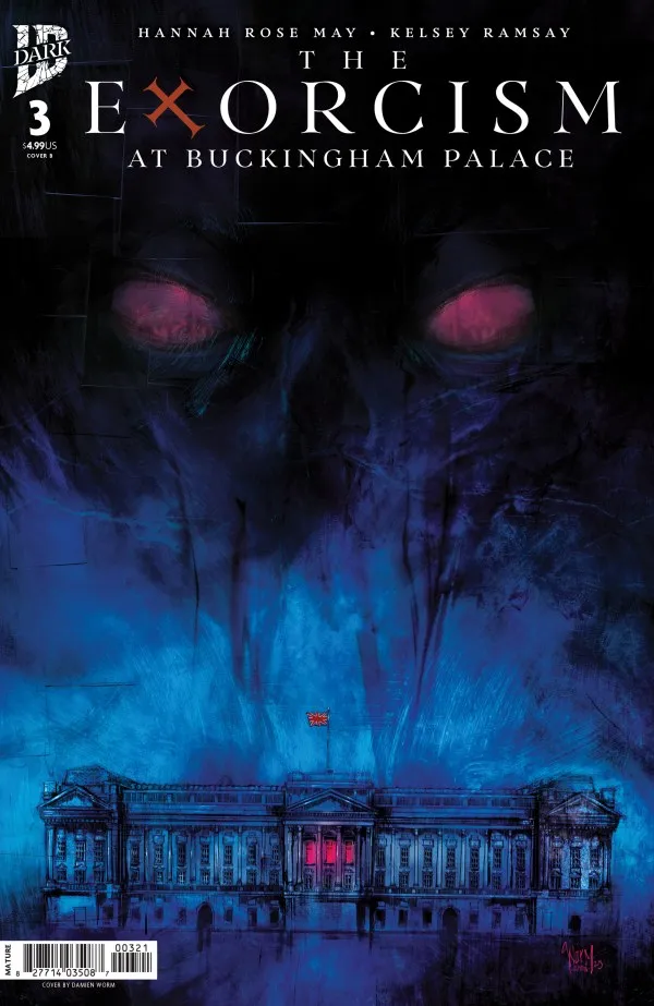 Cover of The Exorcism at Buckingham Palace #3