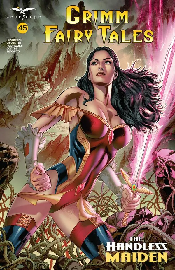 Cover of Grimm Fairy Tales #45