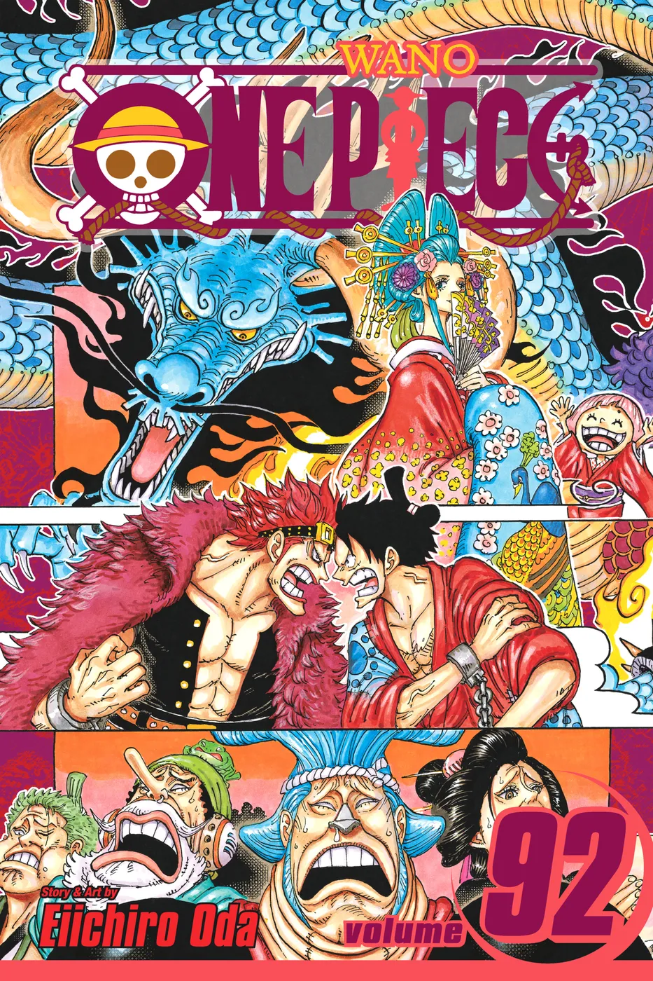 Cover of One Piece #92