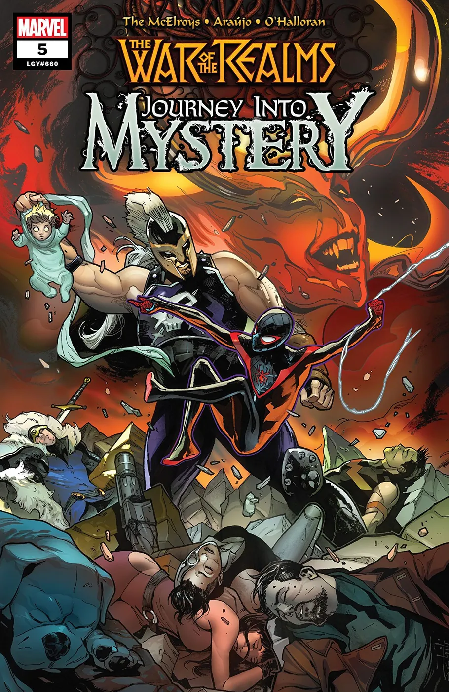 Cover of War of the Realms: Journey into Mystery #5