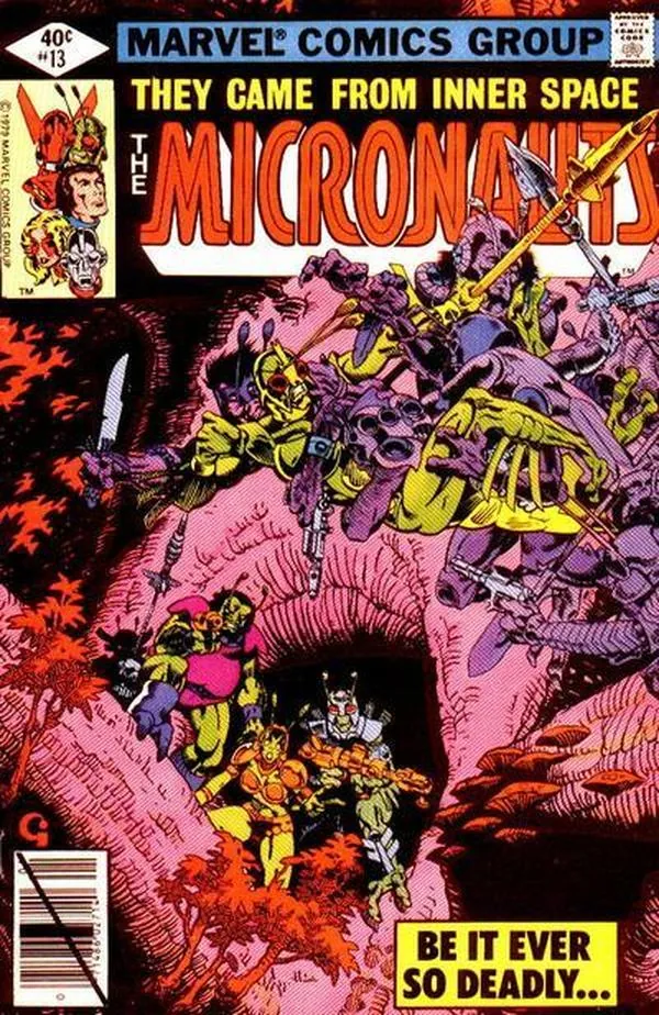 Cover of Micronauts #13