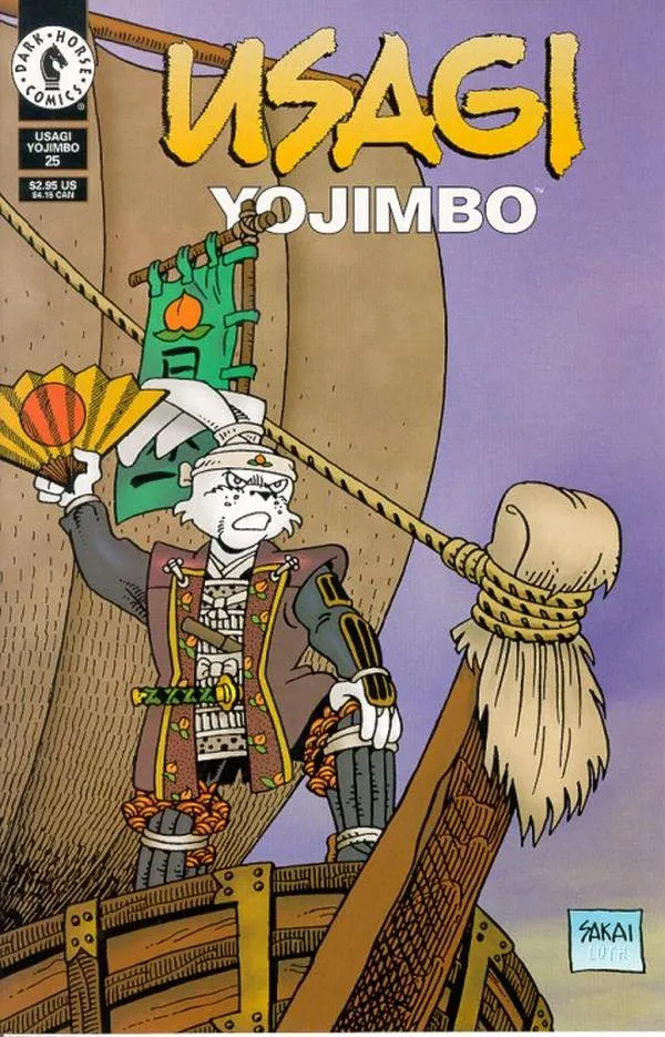 Cover of Usagi Yojimbo #25