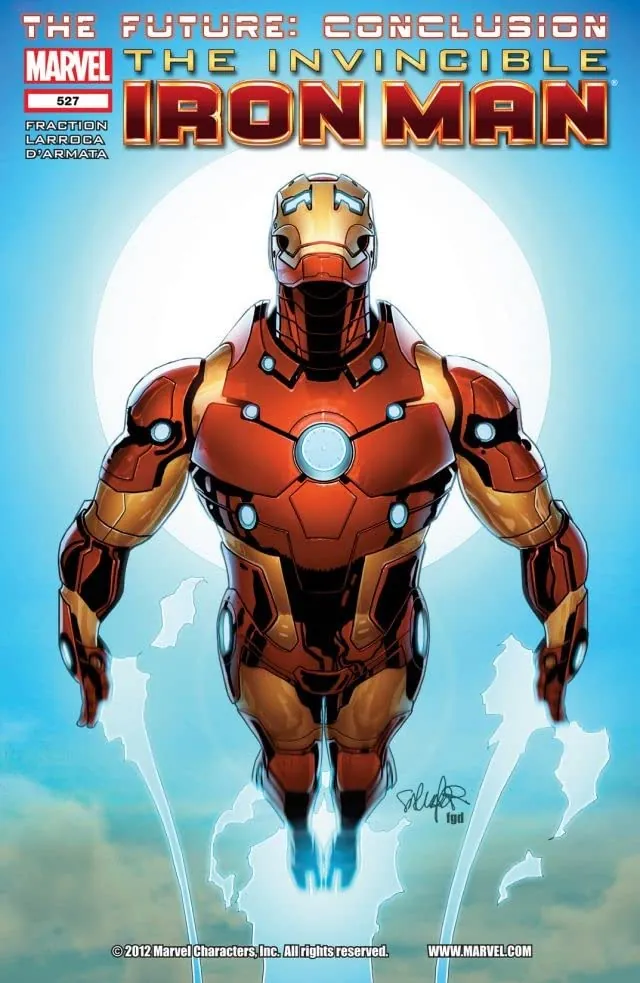 Cover of Invincible Iron Man #527