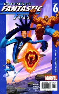 Cover of Ultimate Fantastic Four #6