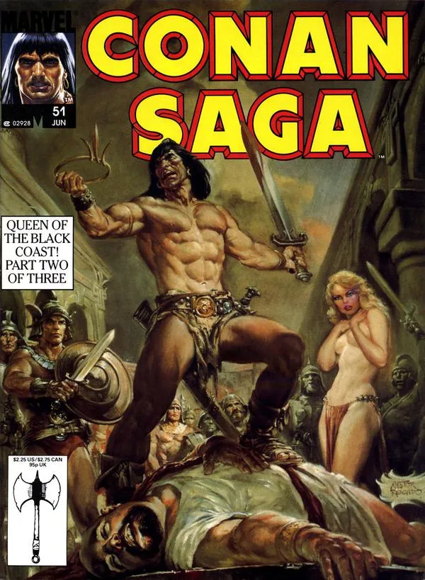 Cover of Conan Saga #51