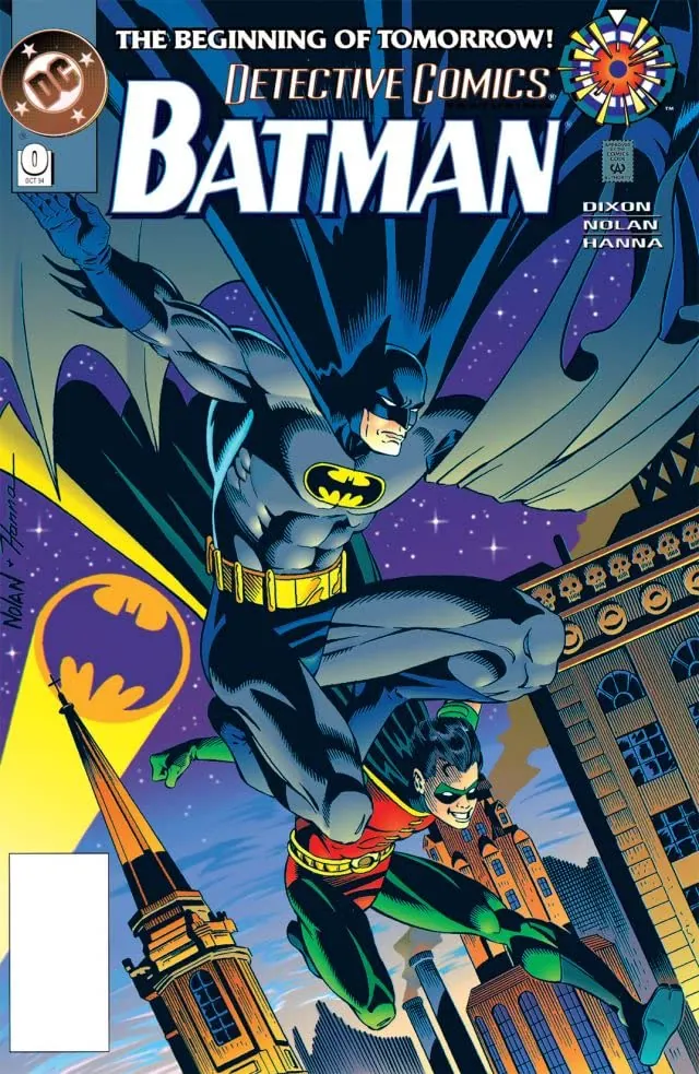 Cover of Detective Comics #0