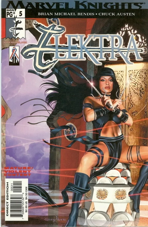 Cover of Elektra #5